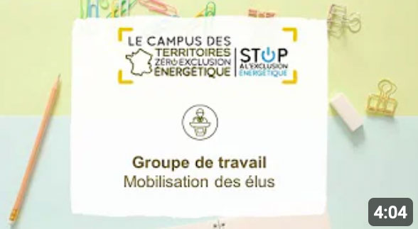 Mobiliser les élus !